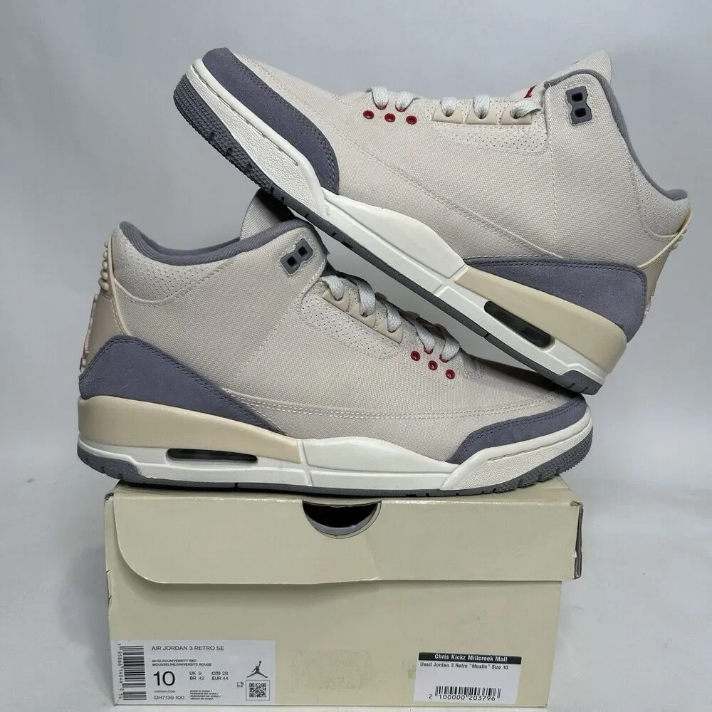 Nike Shoes Air Jordan 3 Retro SE “Muslin” 2024 - Picture 1 of 9